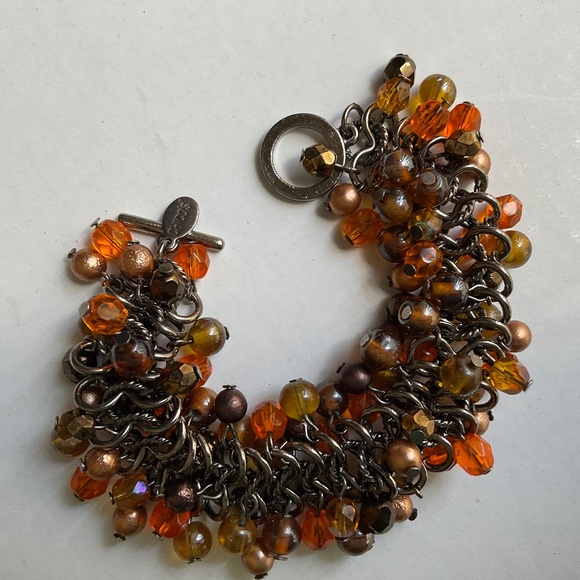 Chico’s Fashion Beaded Toggle Bracelet - Picture 2 of 6